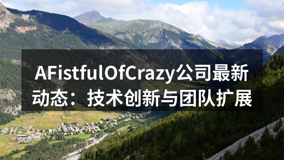 AFistfulOfCrazy公司最新动态：技术创新与团队扩展